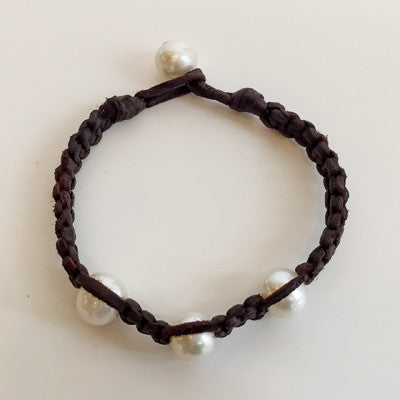 Triple nude cultured pearl bracelet - Freshwater Cultured Pearls - Wedding  Jewelry – Bourdage Pearls